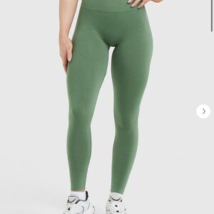 Oner Active Effortless Seamless Leggings Forest Green Size Small NEW NEVER WORN